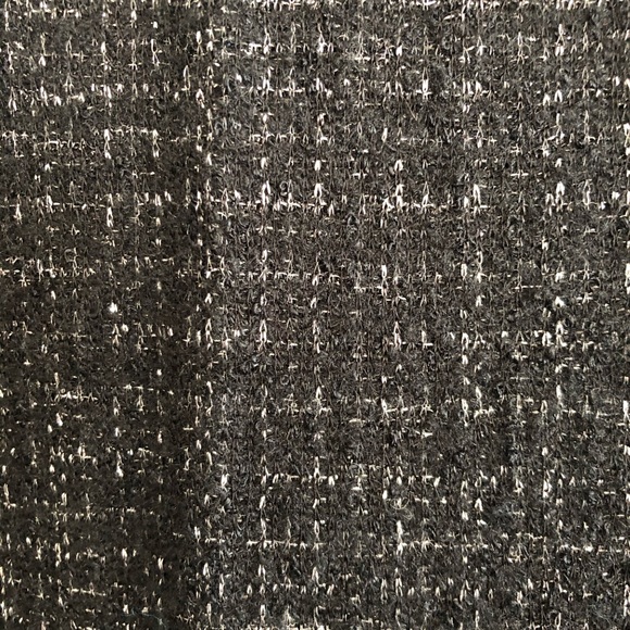 Tory Burch silver and black tweed pencil skirt - Picture 4 of 9